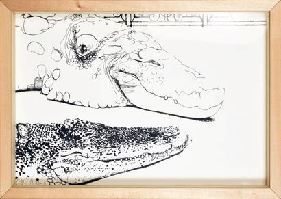 Gilles AILLAUD (Français, 1928-2005)


Crocodile


Lithograph...