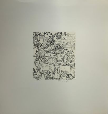 Merce CUNNINGHAM (Américain, 1919-2009)


Untitled


Lithograph...