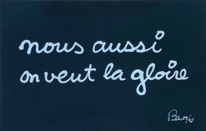 BEN (French from Switzerland, born in 1935)


Nous...