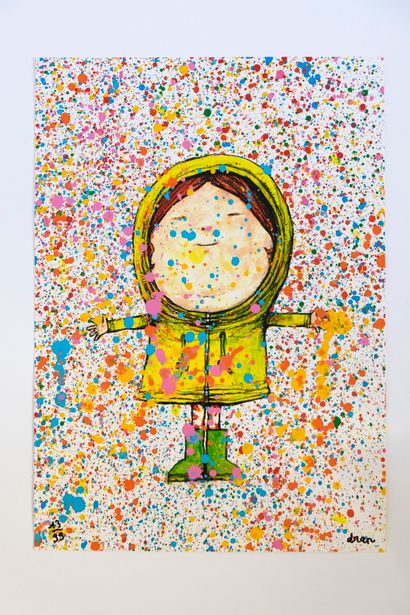 DRAN (French born in 1979)


Pluie de couleurs


Acrylic...