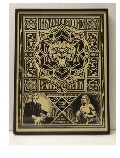 Shepard FAIREY (American, born in 1970)


Iggy...