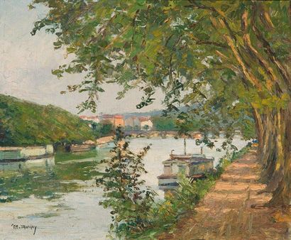 Marius MARKEY (XXe siècle)
Bord de canal...
