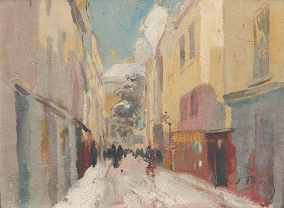 Elie Anatole PAVIL (1873-1948)
Montmartre...