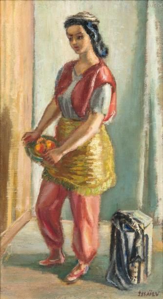 Nicolas ISSAIEF (1891/1977)
Jeune orientale...