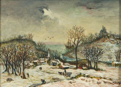 Jean RAFFY LE PERSAN (1920-2008)
Village...