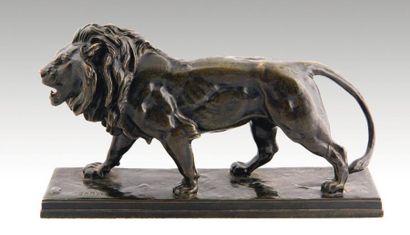 D'après Antoine Louis BARYE (1796-1875)
Lion...