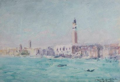 André BARBIER (1883-1970)
Venise Huile sur...