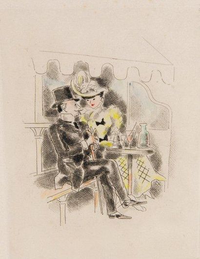 Pierre de BELAYE (1890-1947)
En terrasse...