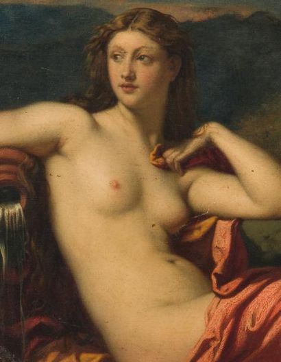 Henri LEHMANN (1814-1882)
La source Huile...