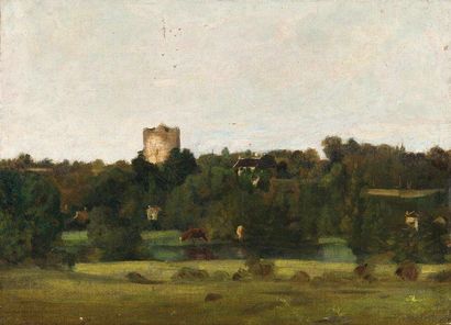Charles François DAUBIGNY (1817-1878)
Paysage...