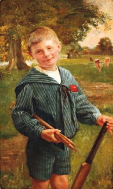 Edouard DARVIOT (1859-1921)
Le bon air de...