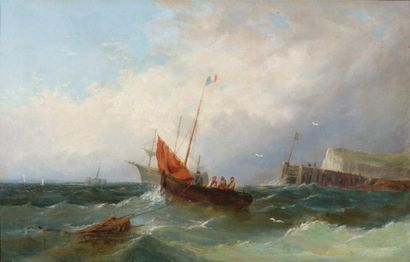 William Lionel WIYLLIE (1851-1931)
Marine...