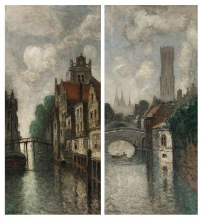 Frank Myers BOGGS (1825-1926)
Les canaux...