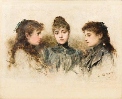 Alexandre Jacques CHANTRON (1842-1918)
Portrait...