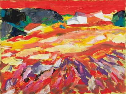 Pierre AMBROGIANI (1907-1985)
Village en...