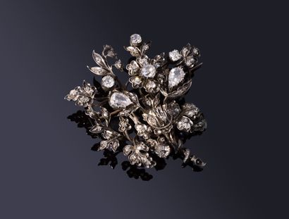Important yellow gold (750‰) and silver (min....