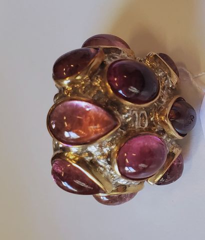 PIETRA DURA
Important yellow gold (750‰)...