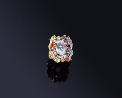 14K white gold (585‰) 