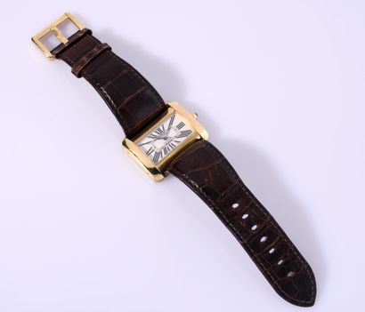 CARTIER
BRACELET MONTRE rectangular model...