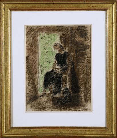 André MASSON (1896 – 1987)
FEMME DEVANT LA...