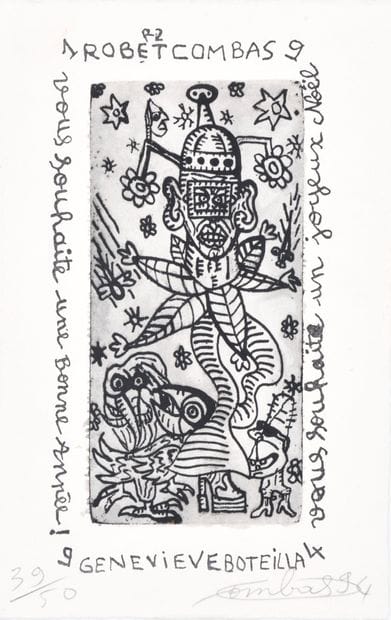 Robert COMBAS (né en 1957)
SANS TITRE, 1994
Lithographie...