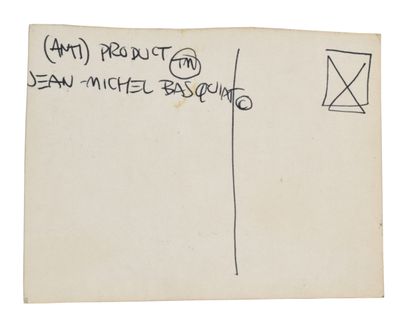 Jean-Michel BASQUIAT (1960 – 1988)
(ANTI)-PRODUCT...