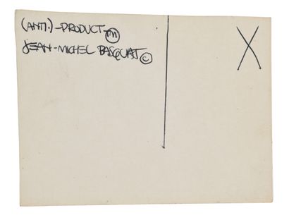 Jean-Michel BASQUIAT (1960 – 1988)
(ANTI)-PRODUCT...