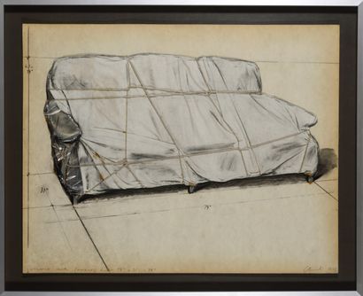 CHRISTO (1935 – 2020)
WRAPPED COUCH, 1973
Technique...