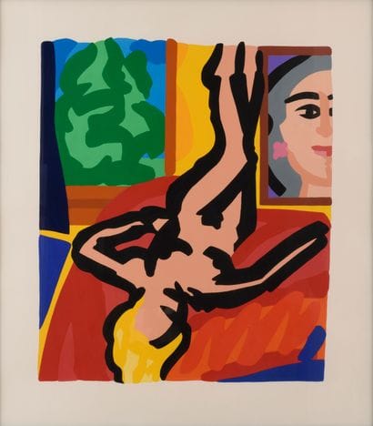 Tom WESSELMANN (1931–2004)
NUDE WITH PICASSO,...