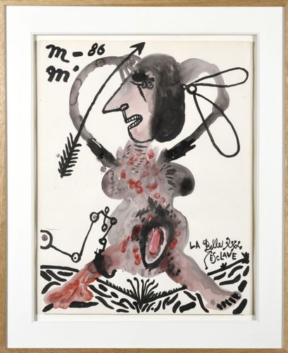 Michel MACREAU (1935 – 1995)
LA BELLE ESCLAVE,...