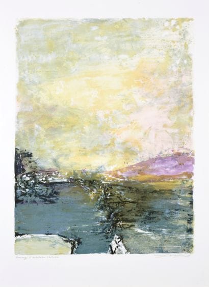 ZAO WOU-KI (1920 - 2013)
HOMMAGE À NABUTAKA...