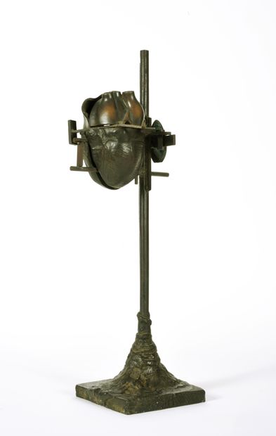 CESAR (1921 – 1998)
COEUR ÉCLATÉ, 1986
Bronze...