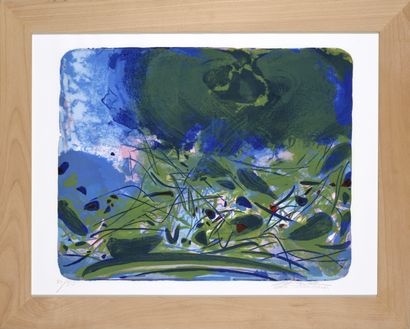 CHU TEH-CHUN (1920 - 2014)
SANS TITRE, 1997
Lithographie...