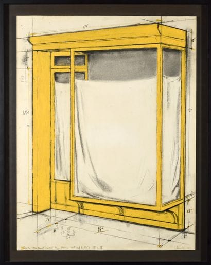 CHRISTO (1935 – 2020)
YELLOW, STORE FRONT...