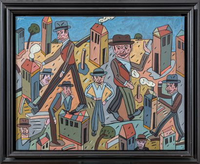Antonio SEGUI (1934-2022)
COMPOSITION, 1990
Huile...