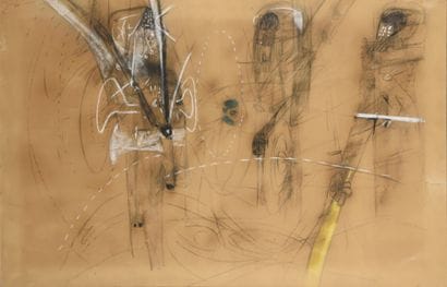 Roberto MATTA (1911-2002)
COMPOSITION
Pastel...