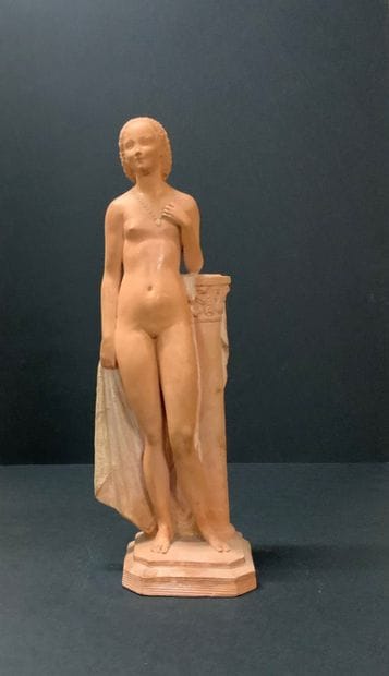 CORMIER known as Joe DESCOMPS (1869-1950)

Tanagra

Terracotta...
