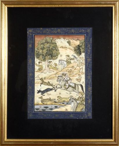 Inde, début XXe siècle

Lot de cinq miniatures...