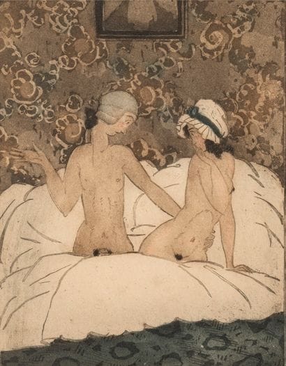 ECOLE FRANÇAISE (XXème siècle)

Le couple

Gravure...