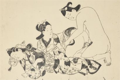 Hishikawa MORONOBU (1628-1694) attributed...
