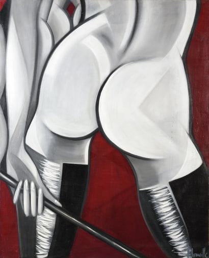 Sylvia CORNEILLE (XXème siècle)

La dominatrice

Huile...
