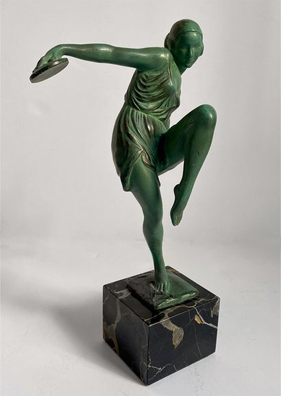 FAVRAL (20th century)

The dancer with cymbals

Proof...