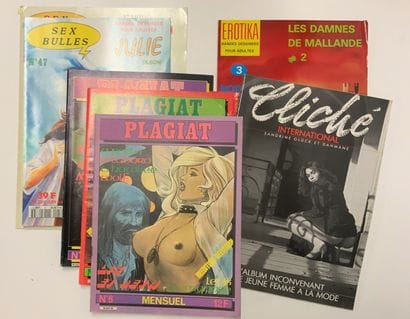 Comic PLAGIAT, SEX BUBBLES..., (XXth century)

Set...