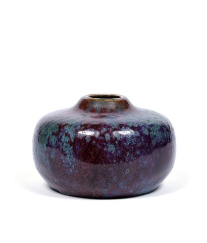 DALPAYRAT
Vase en grès émaillé, signé et...