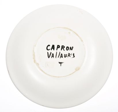 Roger CAPRON (1922-2006)
Plats, vers 1953-1965
Quatre...