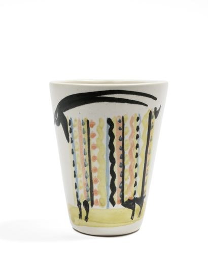 Roger CAPRON (1922-2006)
Gobelets, vers 1955-1965
Quatre...