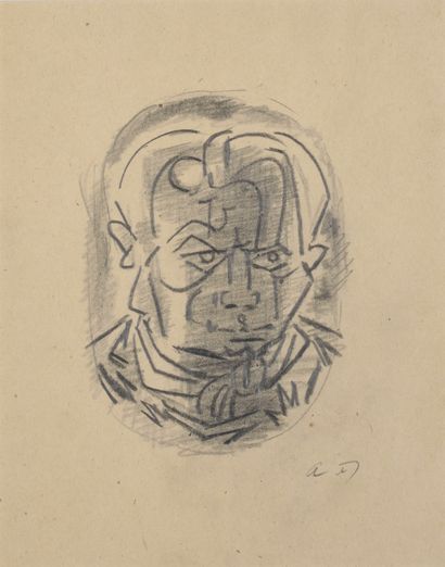 André MASSON (1896-1987)
Autoportrait
Etude...
