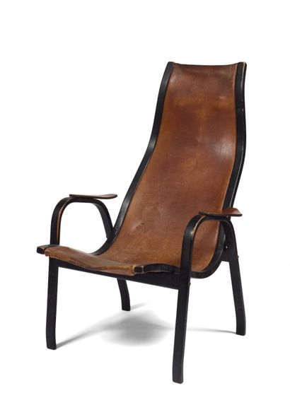 Yngve EKSTROM (1913-1988)
Fauteuil Lamino,...