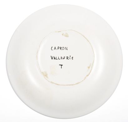 Roger CAPRON (1922-2006)
Plats, vers 1953-1965
Quatre...