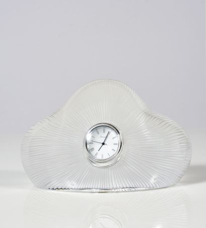 BACCARAT
Pendulette coquillage en cristal...